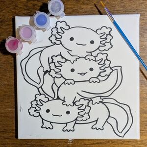 Axolotl Painting Kit